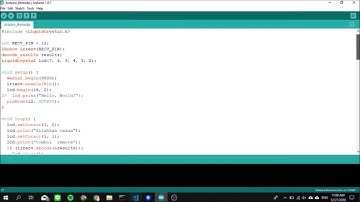 Project Arduino - Mengatur Tampilan Text Pada LCD 16x2 Menggunakan Remote