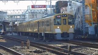 西武2000系2083F 2311レ 急行拝島行き 上石神井発車