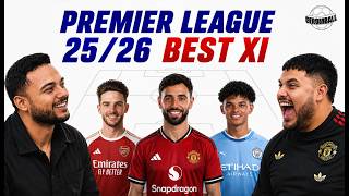 Building The Lineup Premier League Best Xi 2526  Build The Lineup