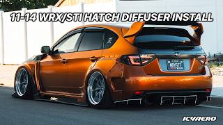 2011-2014 WRX/STI HATCH DIFFUSER INSTALL