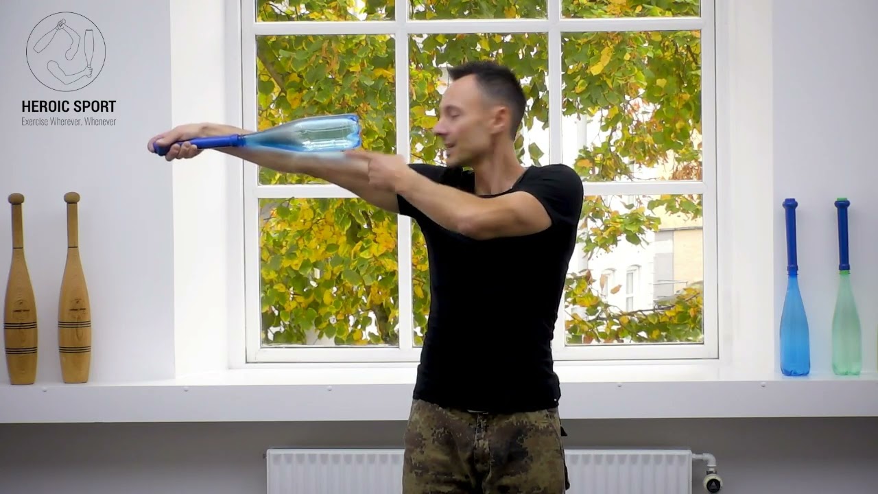 Indian clubs 104 | Lesson 9/15:  Single inner snake