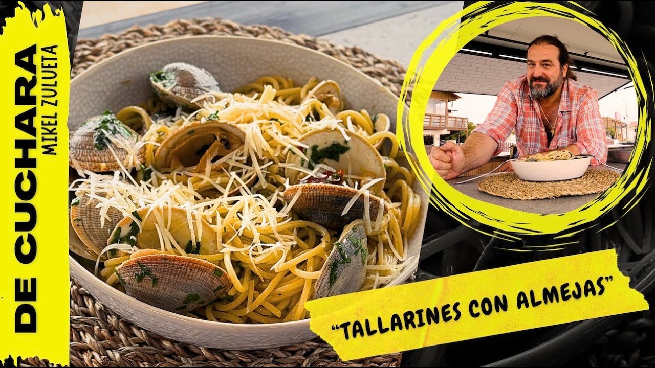 CAP: 2 TALLARINES CON ALMEJAS!!! Que opinan ustedes, con queso parmesano o sin queso?