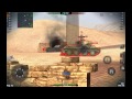 World of Tanks Blitz КВ-1 горящие пески
