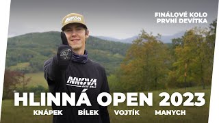 Finálové kolo HDGL Hlinná Open 2023 | první devítka | Knápek, Bílek, Vojtík, Manych