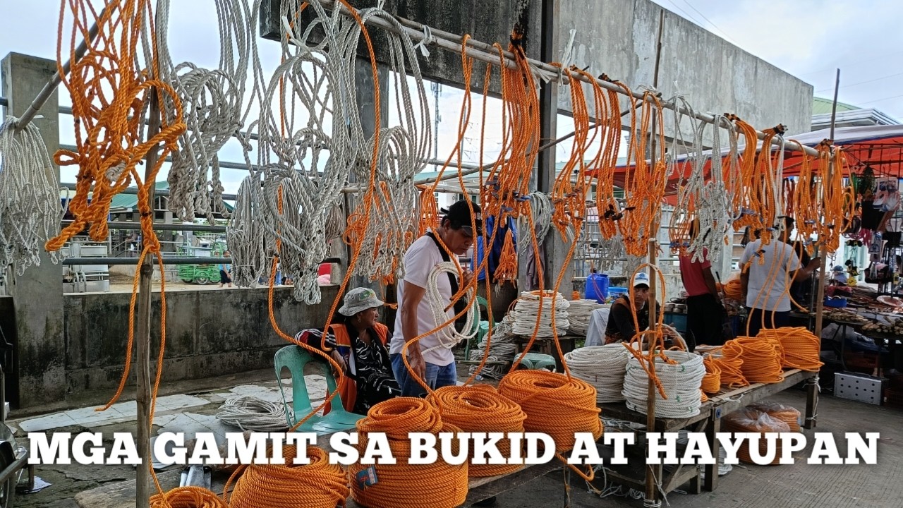 Mga Gamit sa Bukid at mga Gamit sa Alagang Hayop..