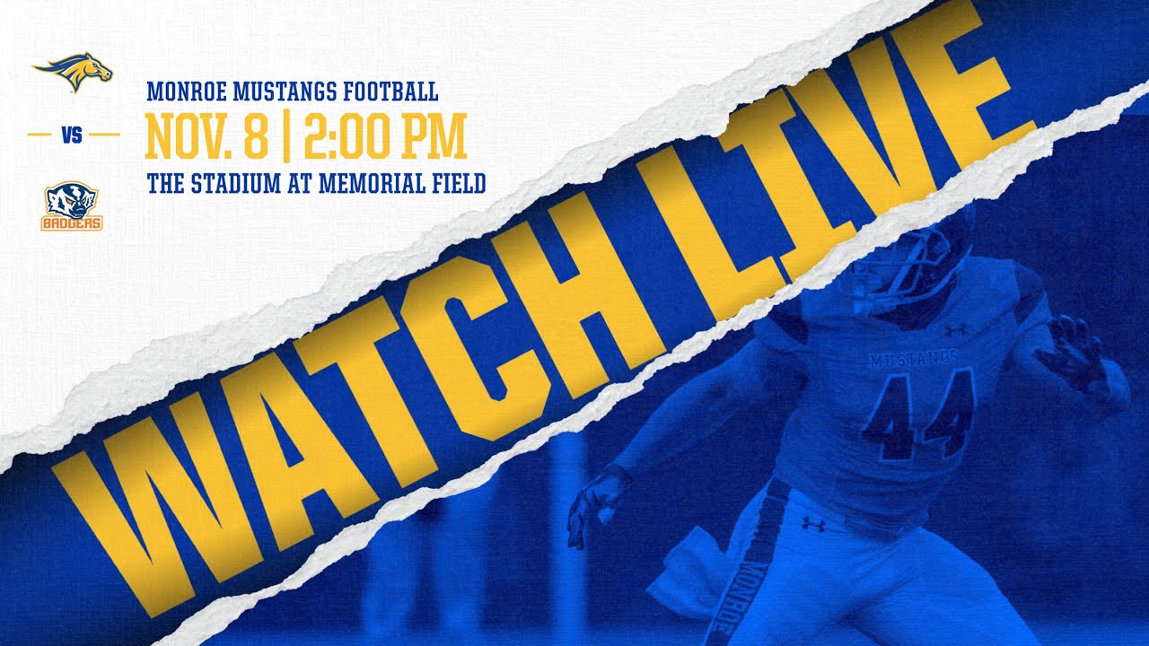 Monroe Mustangs Football vs. Snow College