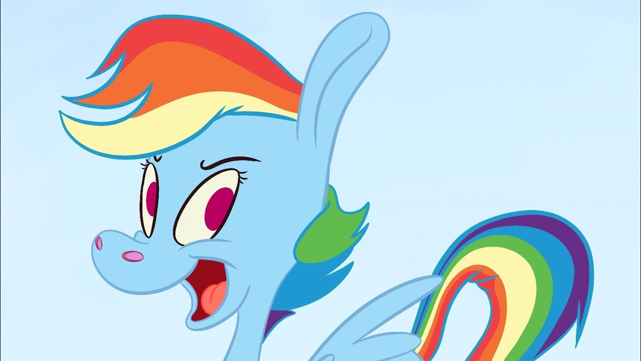 My little pony. Rainbow Dash (Speedpaint)