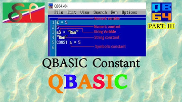 Qbasic Constant in Nepali || QBASIC for Class 8, 9 and 10 || Part-III