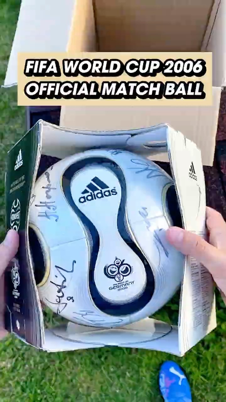 Teamgeist FIFA World Cup 2006 Official Match Ball #asmr #unboxing
