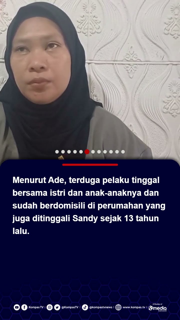 Sosok Terduga Pembunuh Sandy Permana Diungkap Istri Korban: Pendiam hingga Dijuluki Limbad #shorts