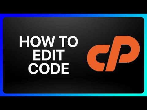 How To Edit Code In cPanel Tutorial
