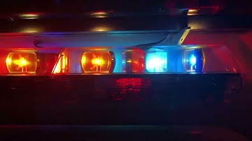 Glass D-TECH rotators MX7000 Code 3 NOS lightbar light bar