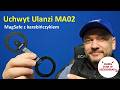Ulanzi MA02 szybko o uchwycie z dwoma uchwytami MagSafe i karabińczykiem