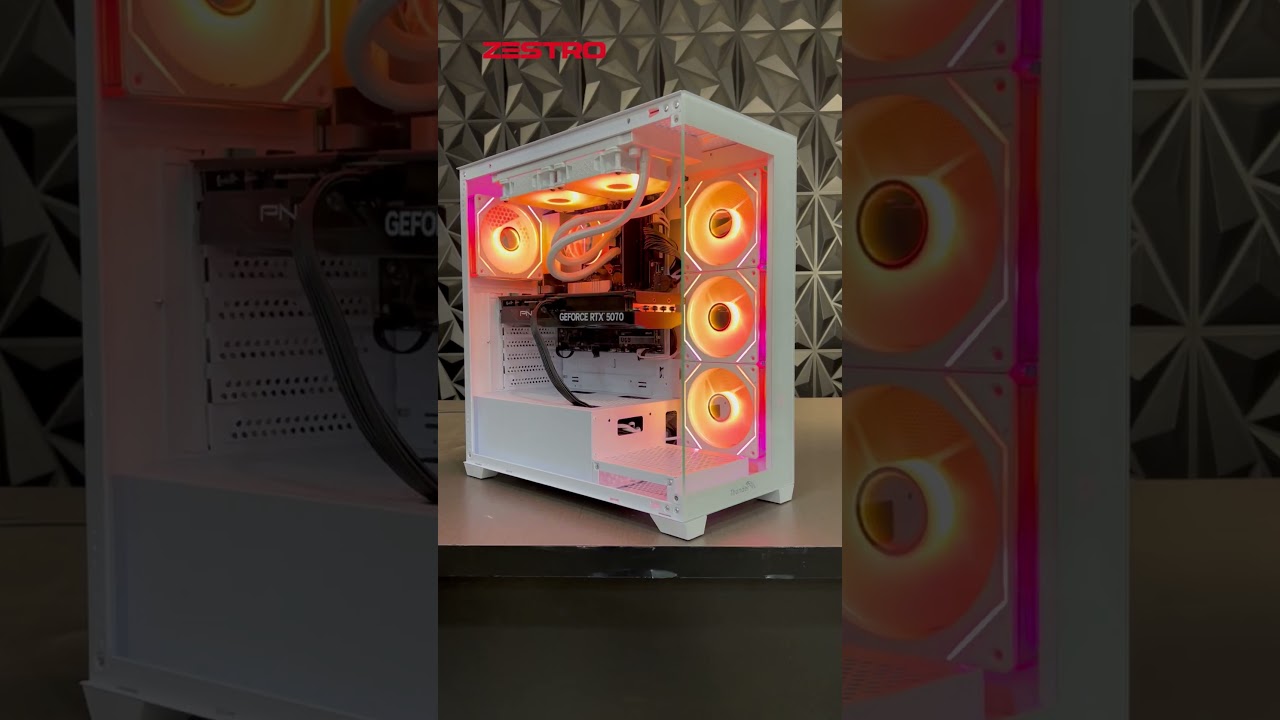 430K PC Build Pakistan Ryzen 5 9600X & RTX 5070 12GB #zestrogaming #shorts