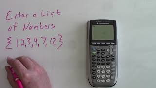 Calc Basic Stats in a TI84