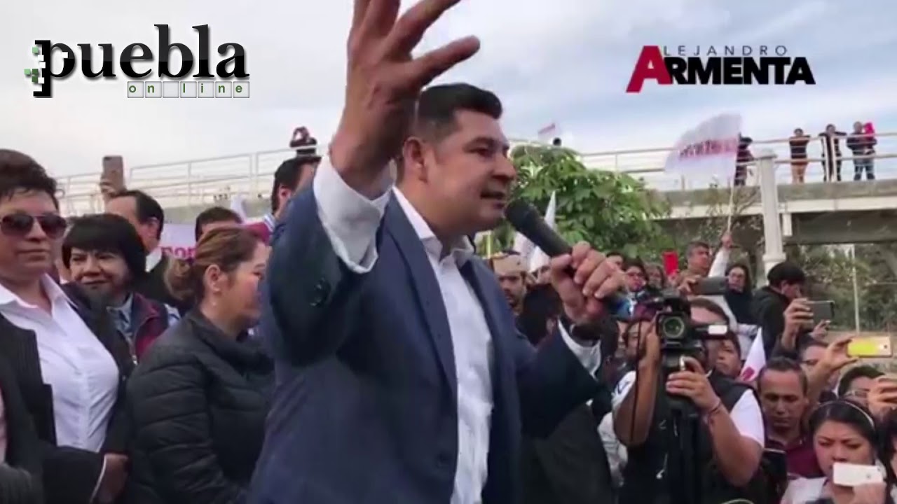 Alejandro Armenta Mier, arranca precampaña por la gubernatura de Puebla ...
