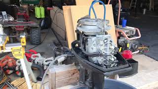 Johnson FD-22M 20HP Outboard Motor