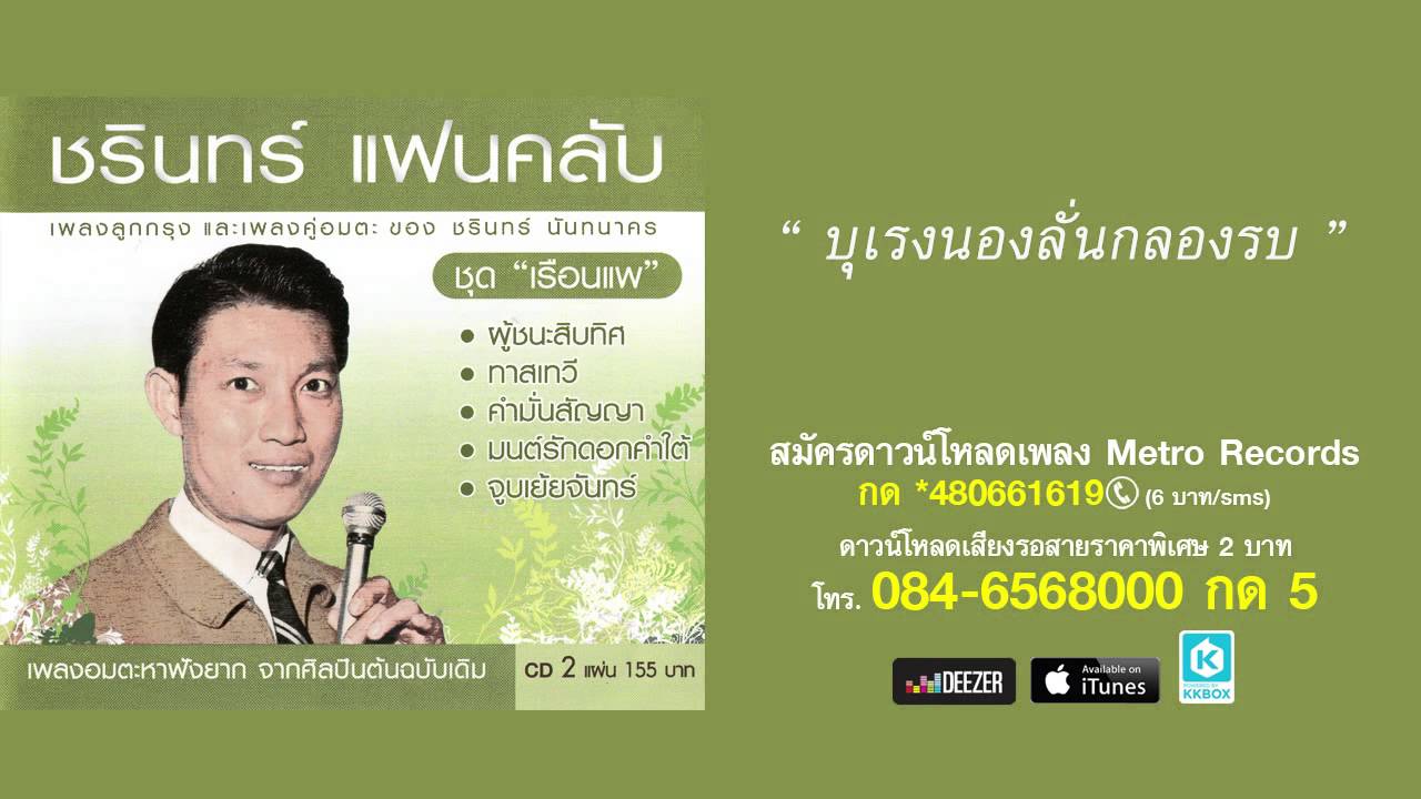ปกเพลง บุเรงนองลั่นกลองรบ — CHARIN NANTHANAKORN
