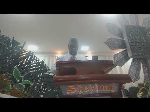 Mensagem do pastor Carmo Matias Gonçalves.