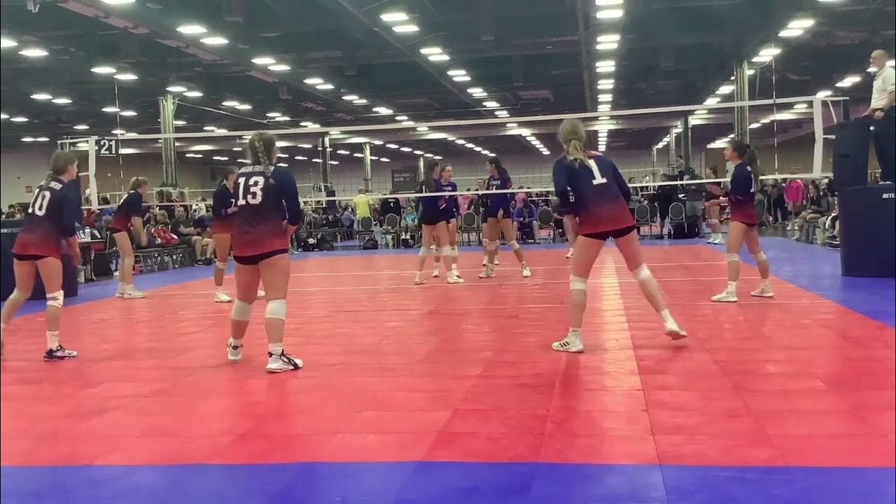 Allison Farmer JVA Summerfest 2022 NFVB 15 Navy vs EC Power LV 15