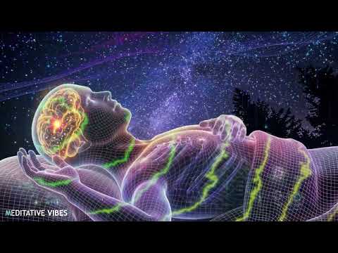 Deep Sleep Music | 528hz Whole Body Healing Frequency, Melatonin Release, Stop Overthinking