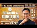 Relation &amp; Function Lecture-02 | Class 11 | Complete Chapter from Zero to Advanced #ehtishamsir