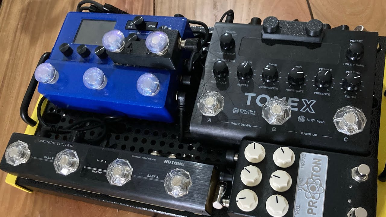 Tonex + Hx Stomp - How to configure - YouTube
