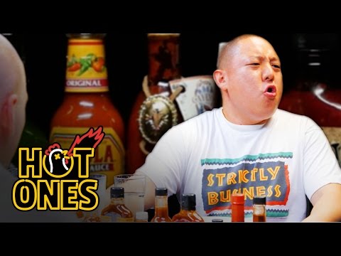 Eddie Huang Gets Destroyed by Spicy Wings | Hot Ones