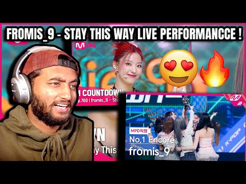fromis_9 - 'Stay This Way' Live Performance + Win Reaction !! | Mnet K-POP