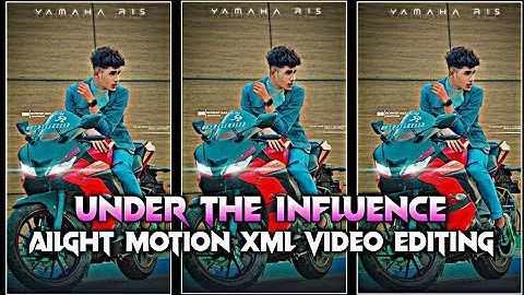 Under the influence | New Xml File💳🥀|| Xml file || Alight Motion XML Video Editing #viral #xml #lofi