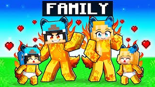 Having A ELEMENTAL DIREWOLF Family in Minecraft With Crazy Fan Girl!