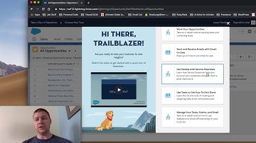 Salesforce Essentials Setup: Cool Guided Learning Popup