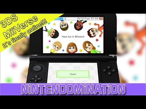 Video till MiiVerse finns nu på Nintendo 3DS