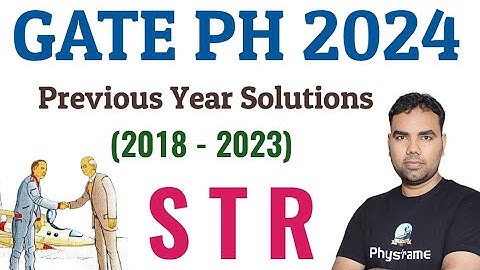 GATE 2024 Physics Relativity Previous Year Solutions