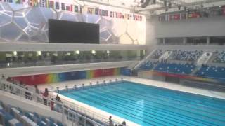 inside olympic pool beijing