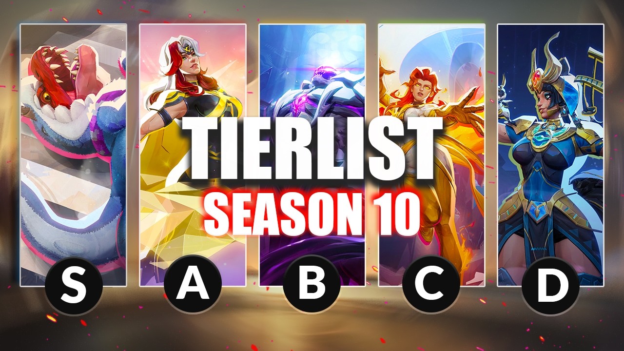 Official Pro/High Elo Marvel Rivals Tierlist for Season 10