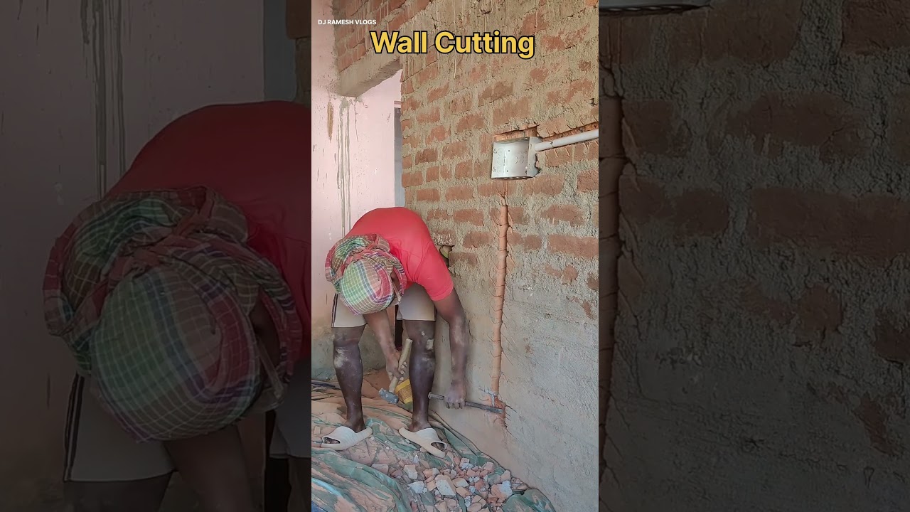 House wiring Me Wall Cutting Electrical 