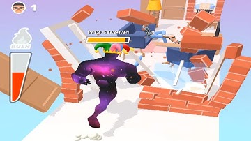 Muscle Rush - Smash Running Game - All Levels Android & iOS Gameplay