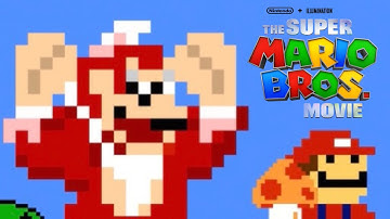 Super Mario Movie Final Trailer in 8-Bit