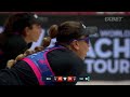 Hüberli/Brunner vs. Carol/Rebecca - Round of 16 Highlights | Ostrava 2026 #BeachProTour