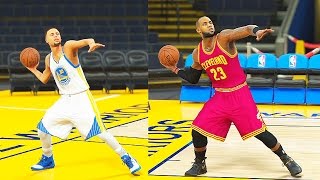 Stephen Curry vs LeBron James Full Court Shots - Who Can Make a Full Court Shot First?