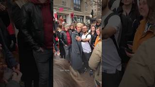 Yulia Navalnaya Came To The Movement Noon Against Putin. She Was Warmly Welcomed And Supported.