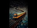 fascinating view😳 #train #asmr #relaxing #satisfying #3danimation #ai #amazing #imagination #like