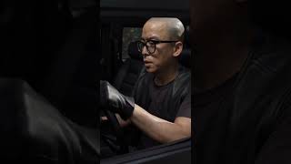 AI Action Hero inspects his Hummer H1 after stopping the off-road drive. #shorts