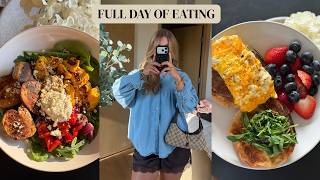 FULL DAY OF EATING chatting