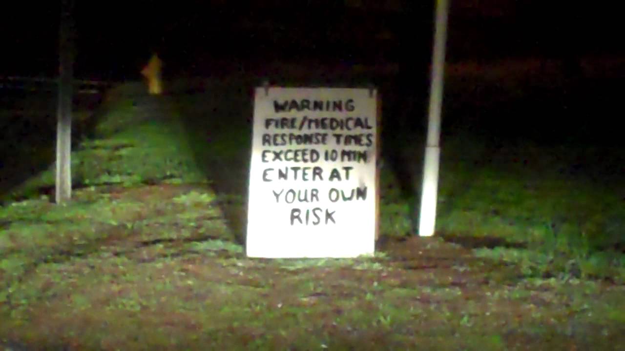 Warning! Entering Delayed Emergency Response Time Area!