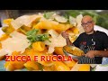 PASTA ZUCCA E RUCOLA  con 2 EURO penne zucca e rucola PASTA CREMOSA