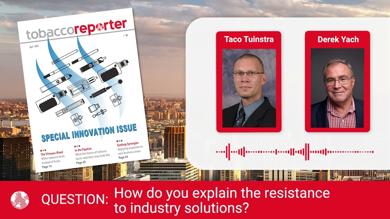 Derek Yach on TR's Special Innovation Issue
