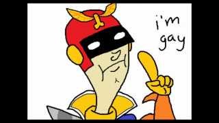 /v/ draws Captain Falcon