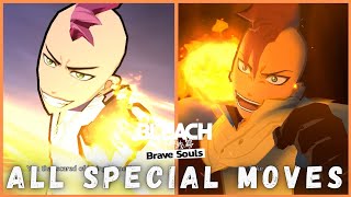All Bazz B Special Moves Bleach Brave Souls
